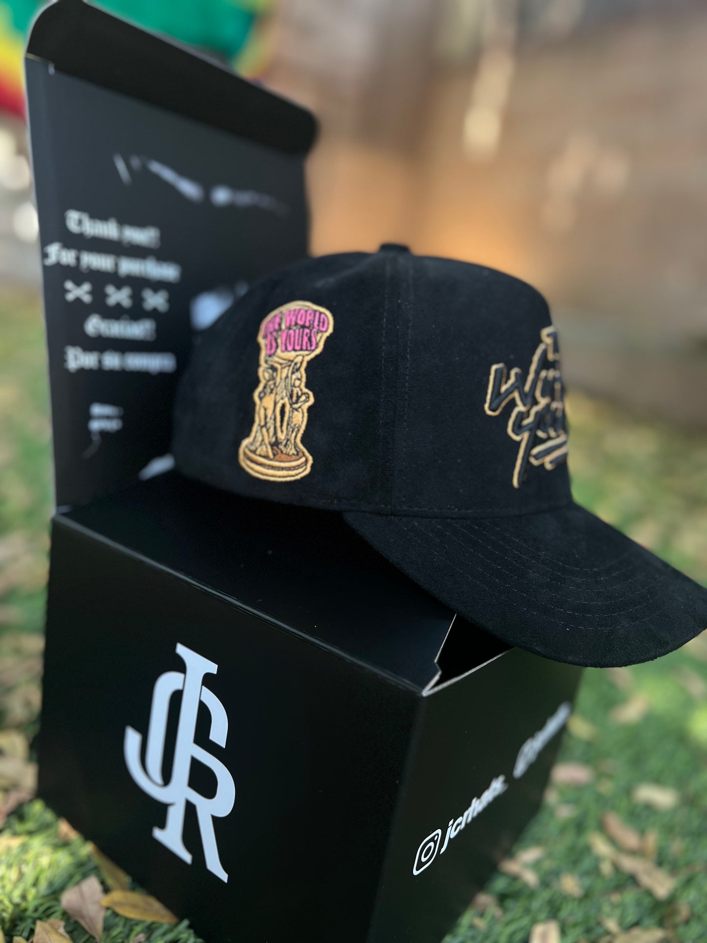 JCR HATS — (The World Is Yours ) Collection