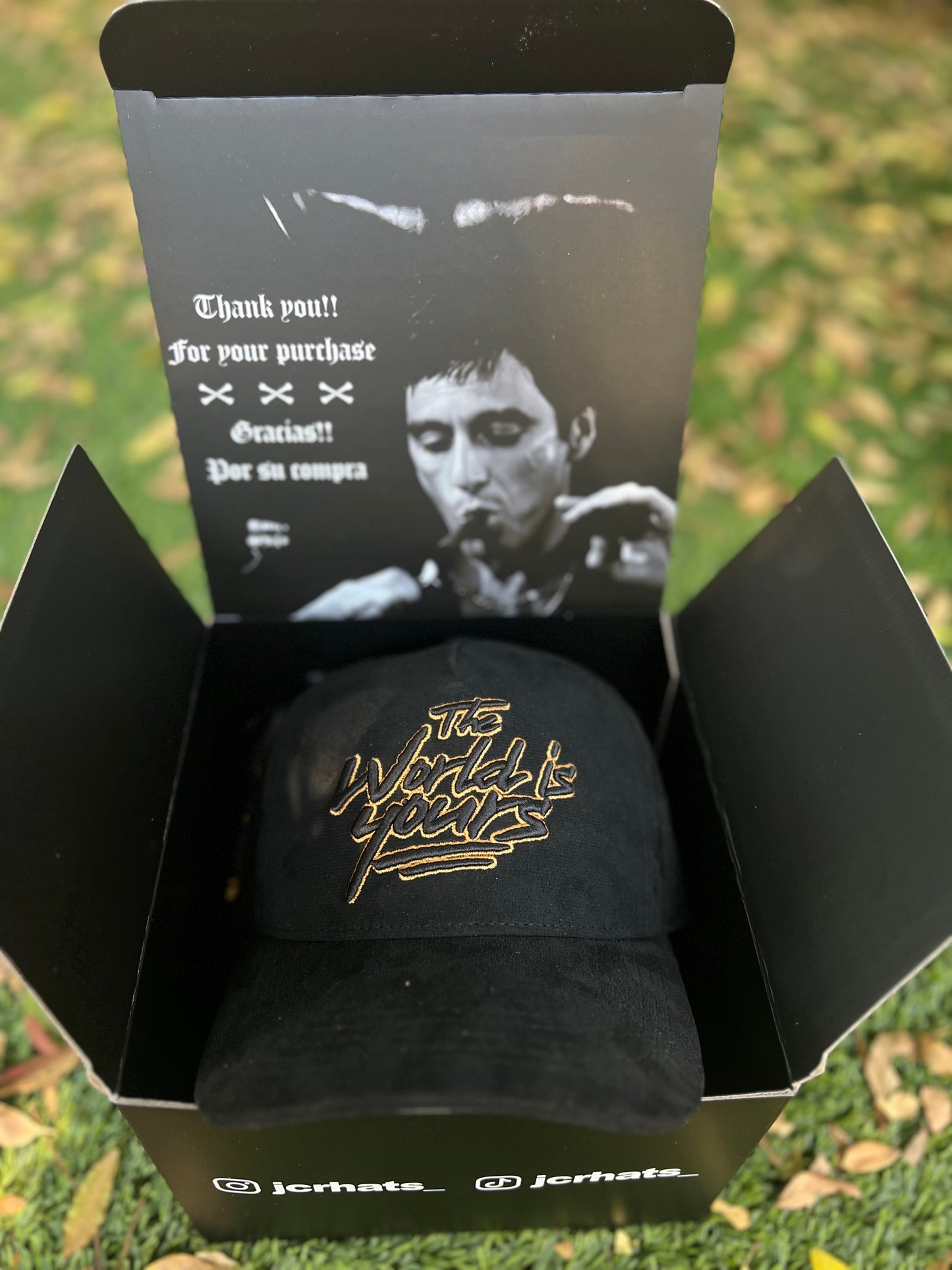 JCR HATS — (The World Is Yours ) Collection